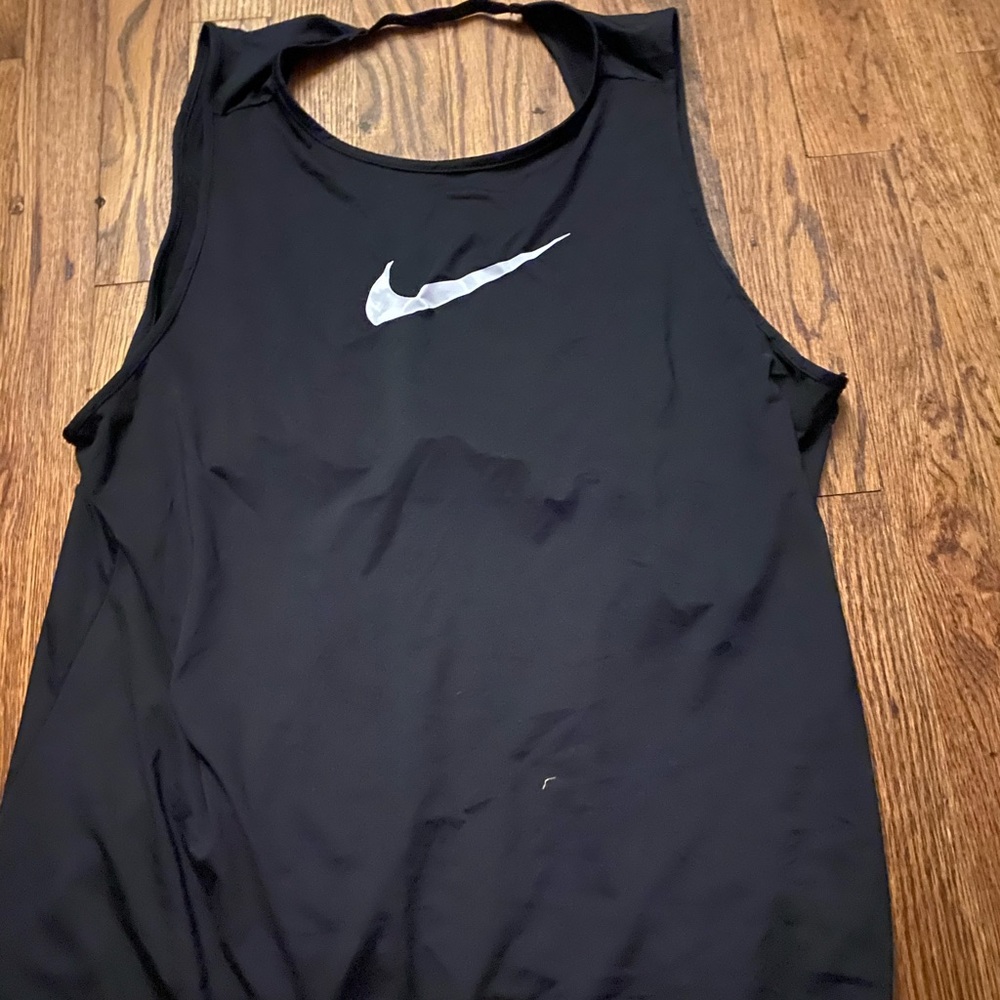 Nike open back tank